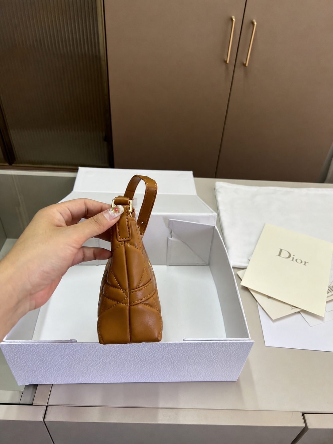 디올 오블리크 체인 숄더백 40 이미지 2