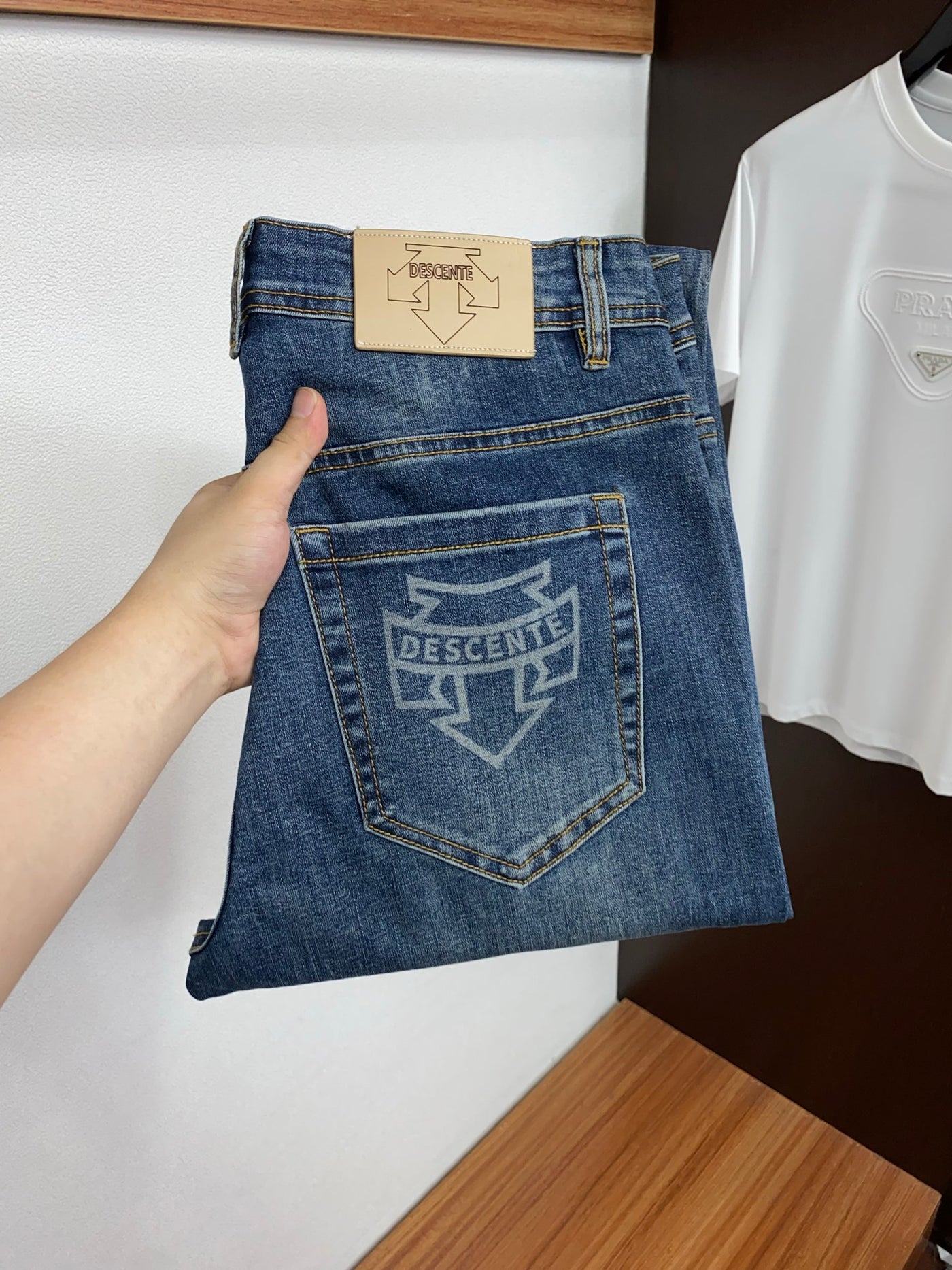 데상트 데님 팬츠 001 상품 이미지 1